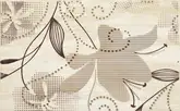 Декор Doppio Beige A 25x40 код 1781 Ceramika Paradyz (I---250X400-1-DOPP.BEA)