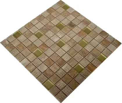 KOTTO Мозаїка СМ 3040 С2 Brown-Gold 300x300x9 Котто Кераміка (СМ 325040)