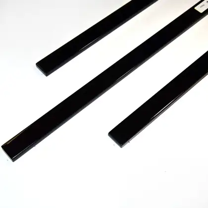 КОТТО КЕРАМІКА Фриз скляний GF 7532  black 25х750 Кераміка Лео УКРАЇНА (GF 75032)