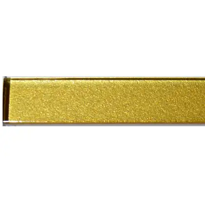 КОТТО КЕРАМІКА Фриз скляний GF 9008 gold 25х900 Кераміка Лео (GF 90008)