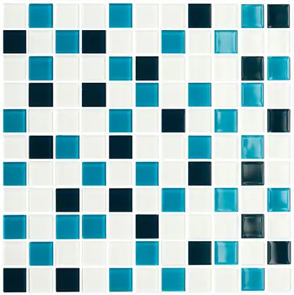 Мозаїка GM 4021 C3 Cerulean D-Cerulean M-White 300x300x4 Котто Кераміка (GM 425021) Мозаїка GM 4021 C3 Cerulean D-Cerulean M-White 300x300x4 Котто Кераміка (GM 425021)