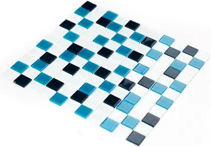 Мозаїка GM 4021 C3 Cerulean D-Cerulean M-White 300x300x4 Котто Кераміка (GM 425021) Мозаїка GM 4021 C3 Cerulean D-Cerulean M-White 300x300x4 Котто Кераміка (GM 425021)