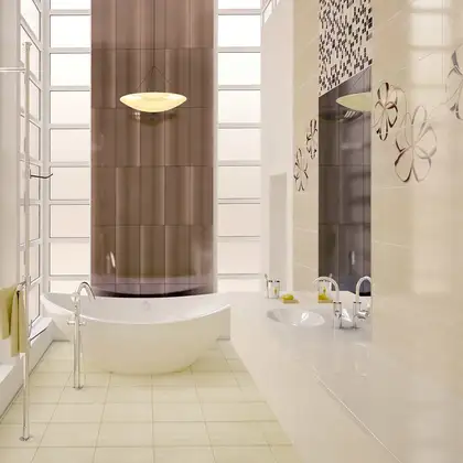 Плитка підлогова Rici Crema 33,3x33,3 код 8390 Ceramika Color (5907641440507)