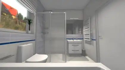 OPOCZNO Плитка стінова Stripes Blue 25x75 код 0113 Опочно (TWZZ1039361687) OPOCZNO Плитка стінова Stripes Blue 25x75 код 0113 Опочно (TWZZ1039361687)
