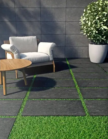 Плитка керамогранітна Pietra Serena Antracite RECT 600x600x20 Stargres (5907641444321) Плитка керамогранітна Pietra Serena Antracite RECT 600x600x20 Stargres (5907641444321)