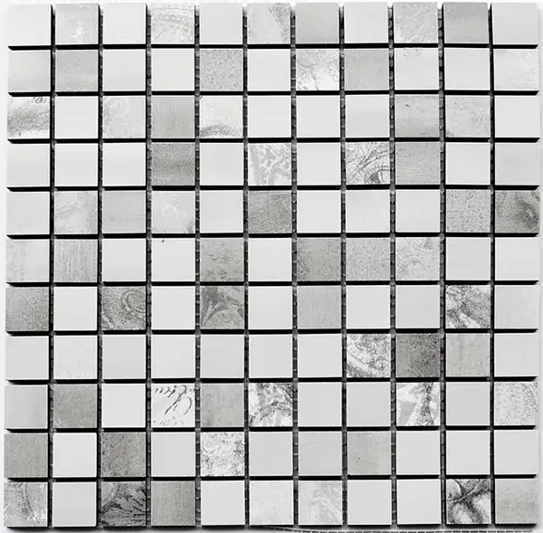 Мозаїка СM 3021 C3 Impression-Gray-White 300x300x9 Котто Кераміка (СМ 325021)