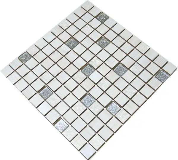 Мозаїка СМ 3043 С2 Cream-Silver 300x300x9 Котто Кераміка (CM 325043)