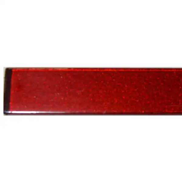 KOTTO Фриз скляний GF 4503  red  silver 25х450  Кераміка Лео УКРАЇНА (GF 45003)