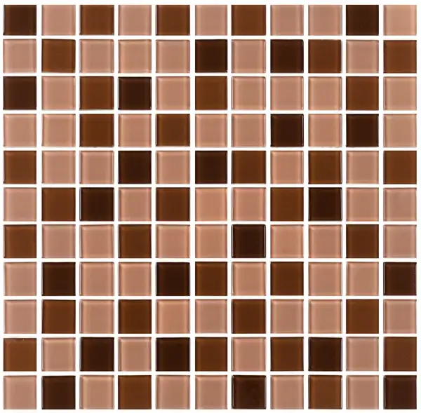 КОТТО КЕРАМІКА Мозаїка GM 4014 C3 Brown d/Brown m/Brown w 30х30 Кераміка Лео , Україна (GM 425014)