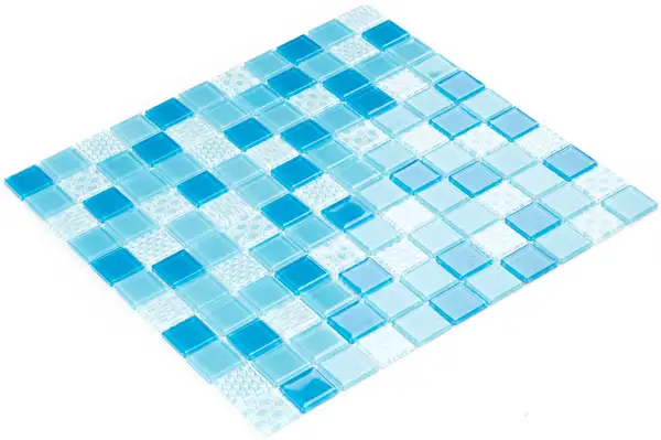 КОТТО КЕРАМІКА Мозаїка GM 4051C3 Blue d/Blue m/Structure  300 х 300 х 4   ( 25 х 25 ) Кераміка Лео УКРАЇНА (GM 425051)