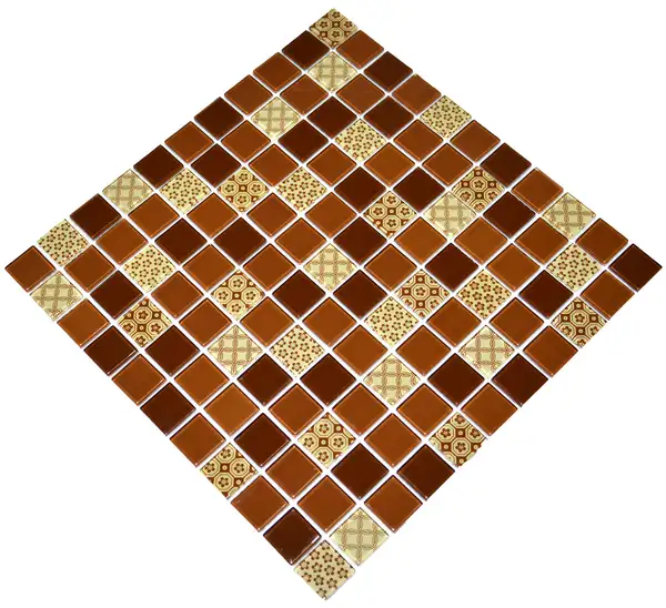 Мозаїка GM 4054 C3 Brown D-Brown M-Structure 300x300x4 Котто Кераміка (GM 425054)