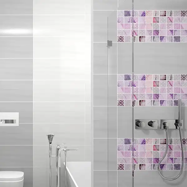 декор Скала Грей гео  25х60 Ceramika Color Польща (5903978230095)