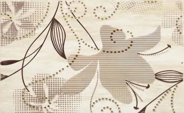 Декор Doppio Beige A 25x40 код 1781 Ceramika Paradyz (I---250X400-1-DOPP.BEA)
