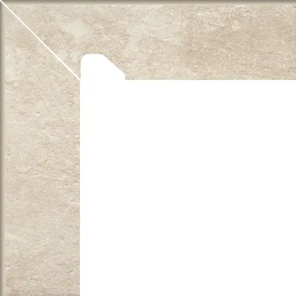 Цоколь Scandiano Beige Лівий 2 ел 8,1x30 код 5762 Ceramika Paradyz (Z---081X300-1-SCAN.BELE-C)