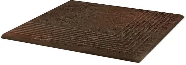 Сходинка кутова Semir Brown 30x30 код 4764 Ceramika Paradyz (Z---300X300-1-SEMI.BRSN-S)