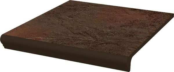 Сходинка з капіносом пряма Semir Brown 30x33 код 0182 Ceramika Paradyz (Z---300X330-1-SEMI.BRKP)