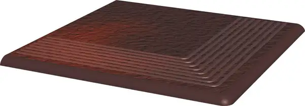Сходинка кутова Cloud Brown STR 30x30 код 4566 Ceramika Paradyz (ZD--300X300-1-CLOU.BRSN-S)