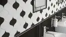 OPOCZNO Плитка стінова PS901 Black GLOSSY 29x89 код 1441 Опочно (TWZR1021447935/TWZR1021443737)