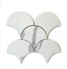 KOTTO Декор Scales CM 3115 SC Carrara ( d 147 mm )  УКРАЇНА (CM3115 SC)