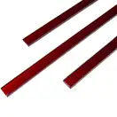 КОТТО КЕРАМІКА Фриз скляний GF 401503 red silver 15х400х8 Кераміка Лео УКРАЇНА (GF 4015003)