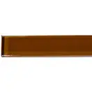 KOTTO Фриз скляний GF 601514 brown white 15х600х8 Кераміка Лео УКРАЇНА (GF 6015014)