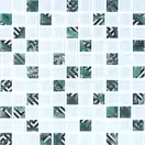 KOTTO Мозаїка скляна GMP 0825022 С2 print 24/white 300x300 (кубик 2,5х2,5) Кераміка Лео УКРАЇНА