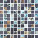 KOTTO Мозаїка скляна GMP 0825045 С2 print 42/black mat 300x300 (кубик 2,5х2,5) Кераміка Лео УКРАЇНА