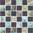 KOTTO Мозаїка скляна GMP 0848046 СC print 42/ral 7039 300x300 (кубик 4,8х4,8) Кераміка Лео УКРАЇНА