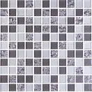 Мозаїка GM 8001 C3 Grey R S1-Grey M-Grey Silver 300x300x8 Котто Кераміка (GM 825001)