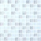 Мозаїка GM 8015 C2 Silver S5-White 300x300x8 Котто Кераміка (GM 825015)