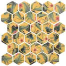 KOTTO Мозаїка HP 6025 Hexagon 295x295x9 Котто Кераміка