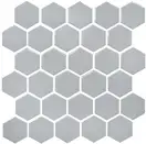 KOTTO Мозаїка HEXAGON H 6002 Grey Silver 295х295х9 Кераміка Лео УКРАЇНА