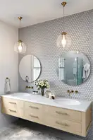 KOTTO Мозаїка HEXAGON H 6002 Grey Silver 295х295х9 Кераміка Лео УКРАЇНА