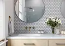 KOTTO Мозаїка HEXAGON H 6002 Grey Silver 295х295х9 Кераміка Лео УКРАЇНА