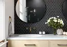 KOTTO Мозаїка H 6022 Hexagon Grafit Black 295x295x9 Котто Кераміка