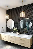 KOTTO Мозаїка H 6022 Hexagon Grafit Black 295x295x9 Котто Кераміка