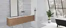 Плитка стінова Fiber Grey 25x75 код 2842 Ceramika Color (5902627432842)