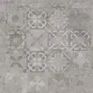 Плитка підлогова Softcement Silver Decor Patchwork RECT 59,7x59,7x0,8 код 8020 Cerrad (5903313318020)