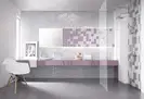 Декор Tamoe Bianco London 9,8x19,8 код 6739 Ceramika Paradyz (K-L-050X198-1-TAMO.BI)