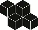 Мозаїка пресована Універсальна Nero Romb Hexagon 20,4x23,8 код 1832 Ceramika Paradyz (M-P-204X238-1-UNIW.NEROHE)