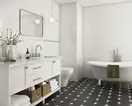 PARADYZ Modern Nero Плитка напольная, черная (RS--198X198-1-MODN.NE)
