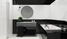 Плитка стінова Synergy Nero A STR 30x60 код 0496 Ceramika Paradyz (SS--300X600-1-SYNE.NEA)