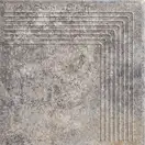 Сходинка кутова Viano Grys 30x30 код 4825 Ceramika Paradyz (Z---300X300-1-VIAN.GRSN-2)
