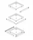 Radaway Argos WH Панель для душевого поддона, белая (001-510104004)