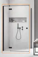 Душові двері Essenza New Black KDJ 80 ліві, RADAWAY (385043-54-01L)
