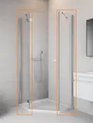 Комплект бокових стінок Essenza New PTJ 80 Z x 80 S, RADAWAY (385049-01-01)