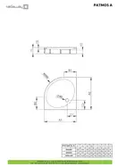 Radaway Patmos A Душевой поддон 900x900, белый (4S99155-03)
