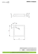 Radaway Siros C Compact Душевой поддон, 90x90 см (SBC9917-2)