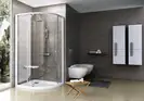 Душевая кабина Ravak Pivot (профиль - белый; стекло - Transparent (прозрачный)) PSKK3-100, h=1900 мм (376AA100Z1)