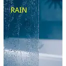 Шторка для ванни двохелементна VSK2 ROSA 160 L Rain, RAVAK (76P9010041)